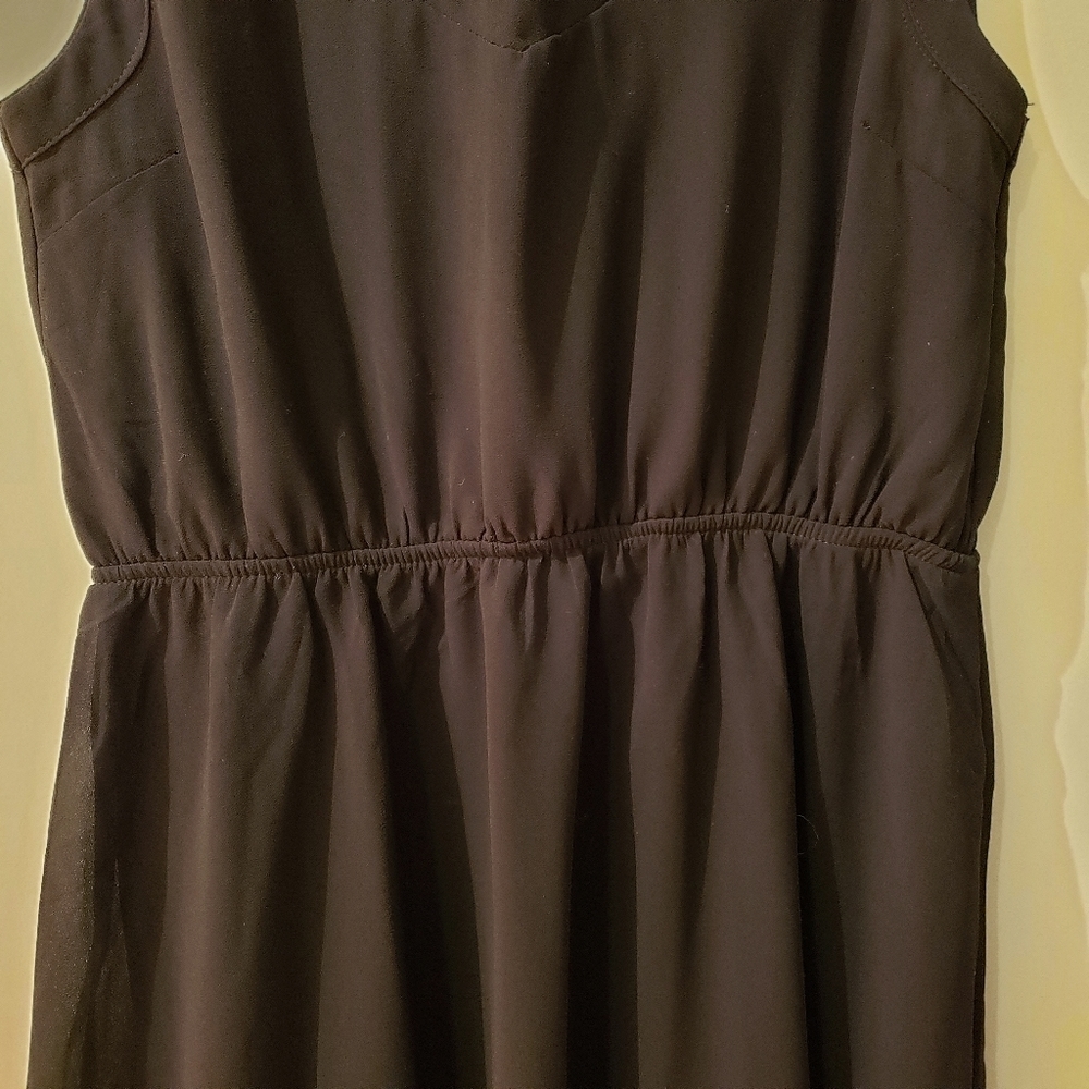 Monteau Black Sleeveless Dress - Picture 2 of 7